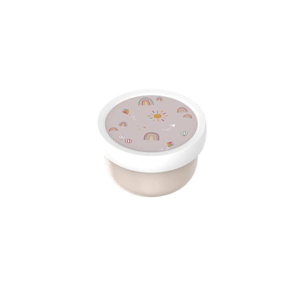 Mepal Campus Fruit Box with Fork 300ml Sunshine